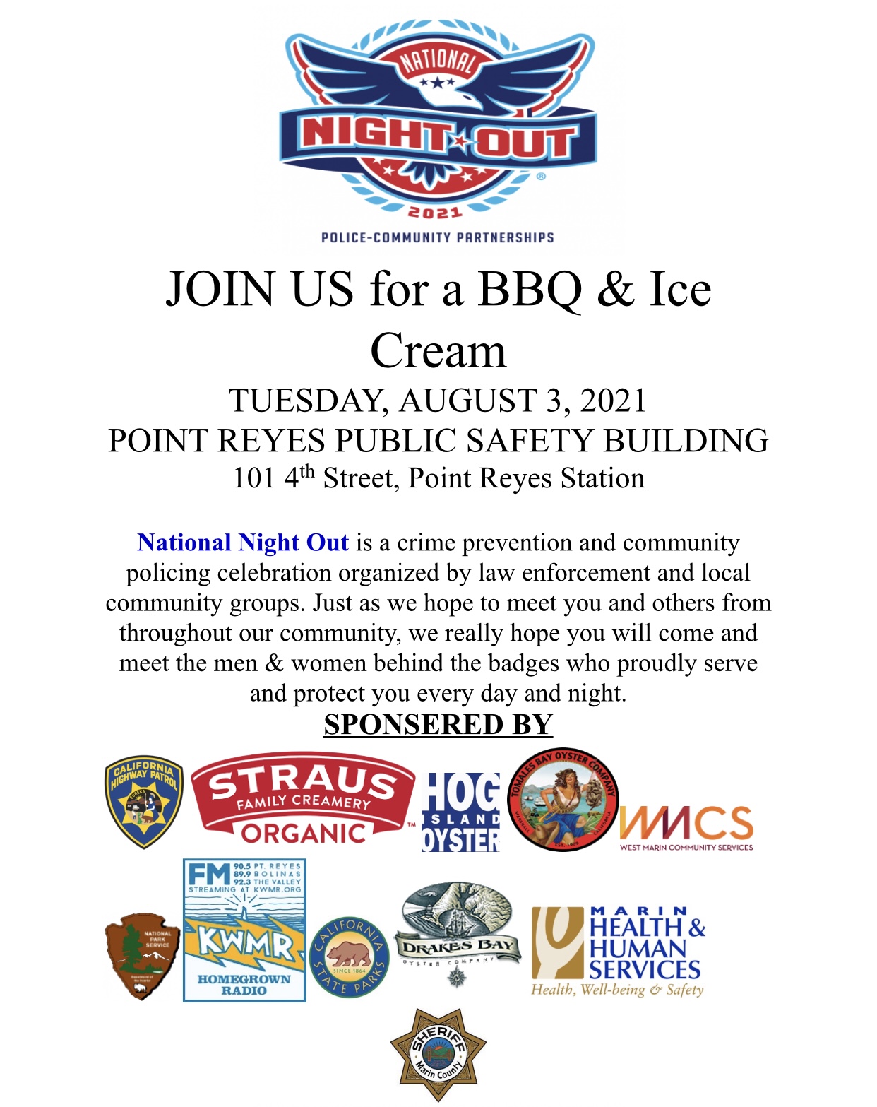 National Night Out Flyer